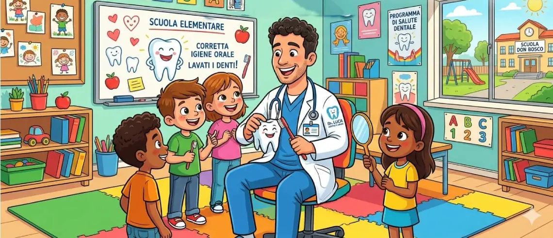 La salute si impara a scuola, a Catanzaro parte il progetto che promuove la salute orale\n