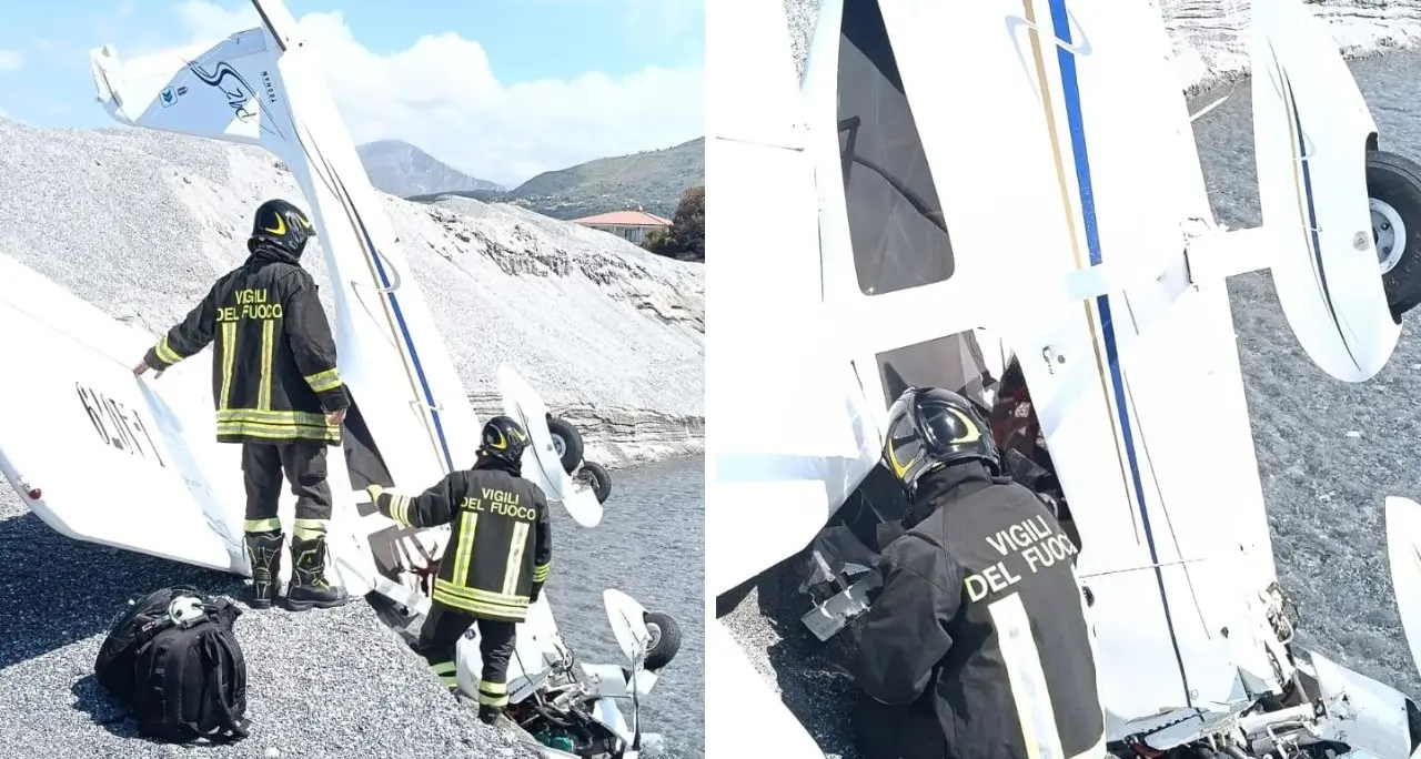 Ultraleggero precipitato a Grisolia, parla il pilota: «È andata bene, ringrazio Dio. Per fortuna nessun ferito»\n