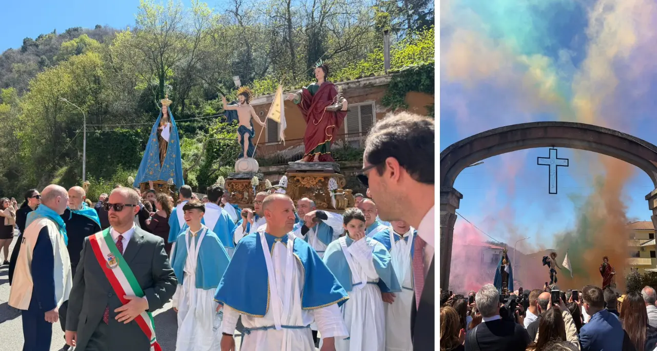 A Dasà è ancora Pasqua: in scena la ‘Ncrinata, emozioni e tante presenze all’antico rito\n