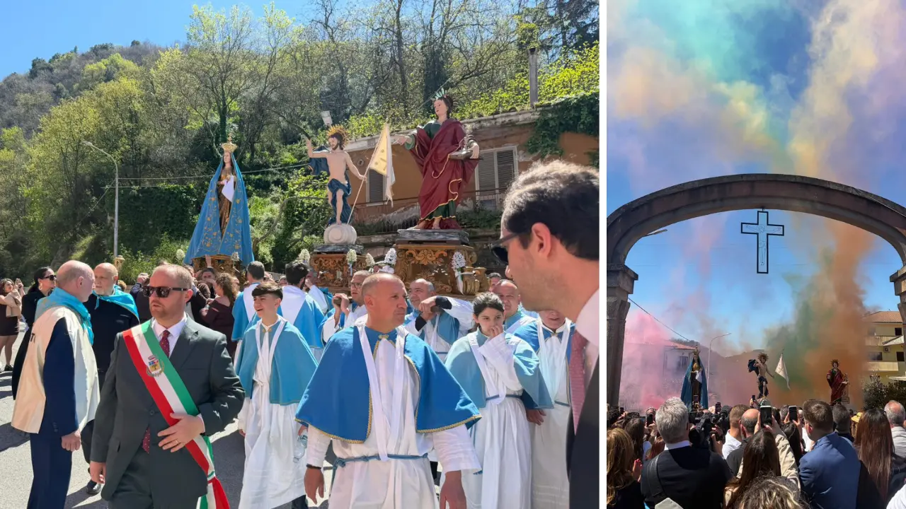 A Dasà è ancora Pasqua: in scena la ‘Ncrinata, emozioni e tante presenze all’antico rito\n