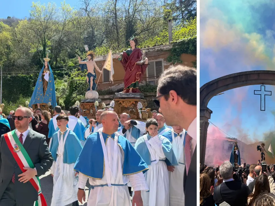 A Dasà è ancora Pasqua: in scena la ‘Ncrinata, emozioni e tante presenze all’antico rito