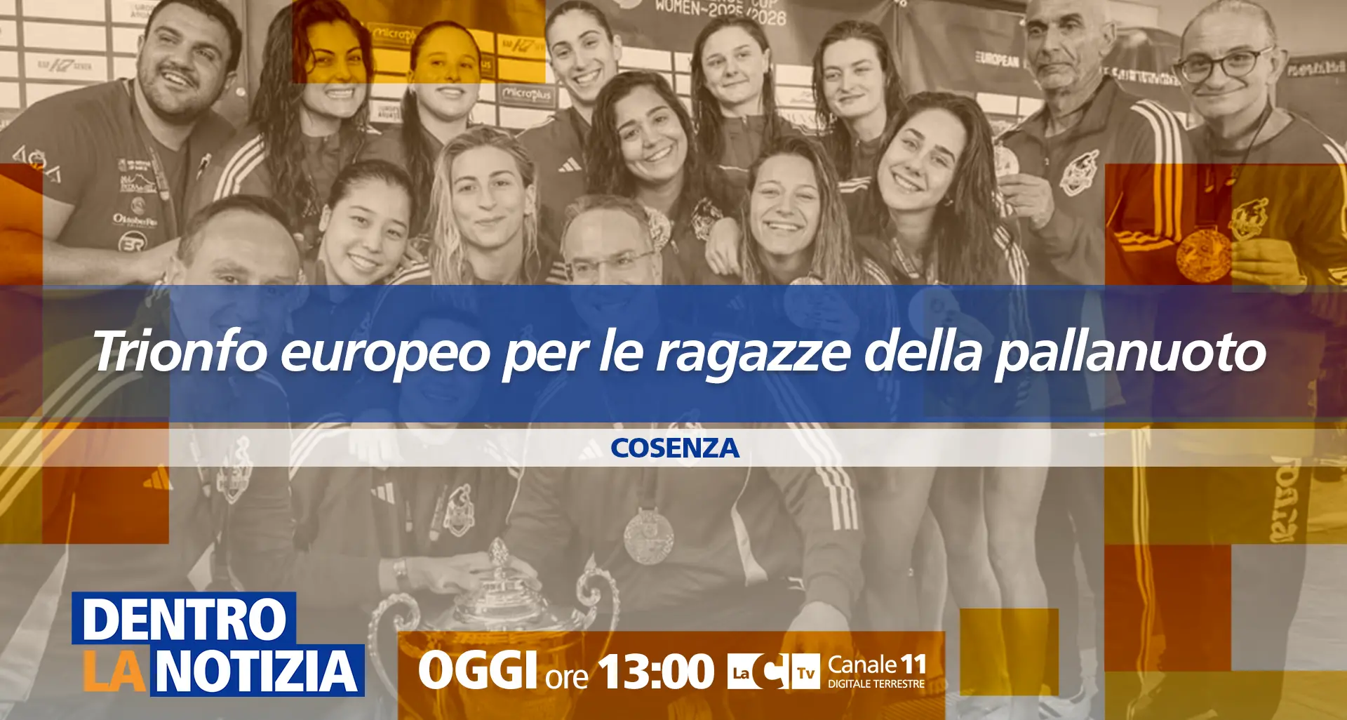 Il trionfo europeo della Smile e il paradosso del Cosenza calcio: a Dentro la Notizia focus sullo sport cosentino\n