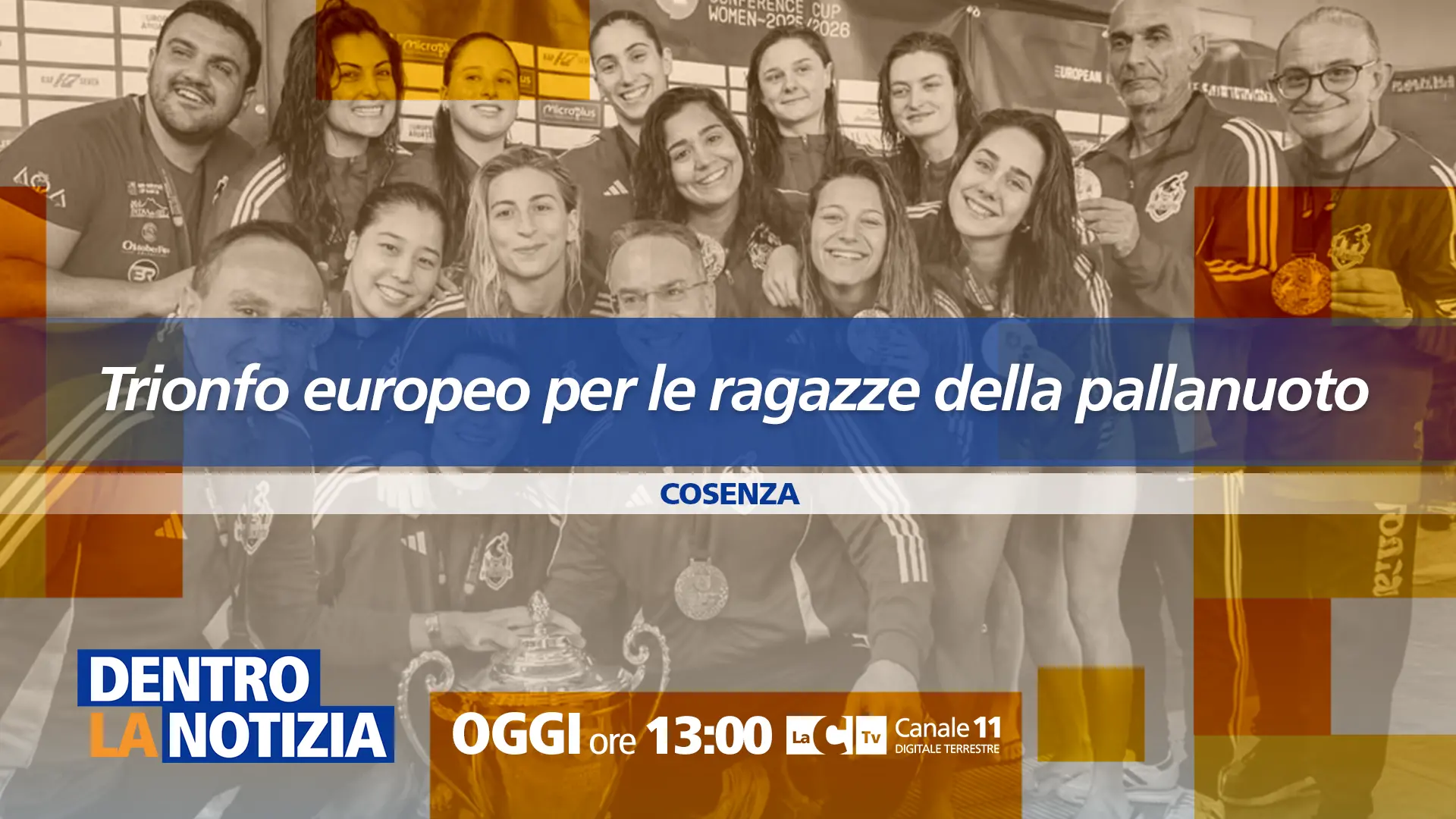 Il trionfo europeo della Smile e il paradosso del Cosenza calcio: a Dentro la Notizia focus sullo sport cosentino\n