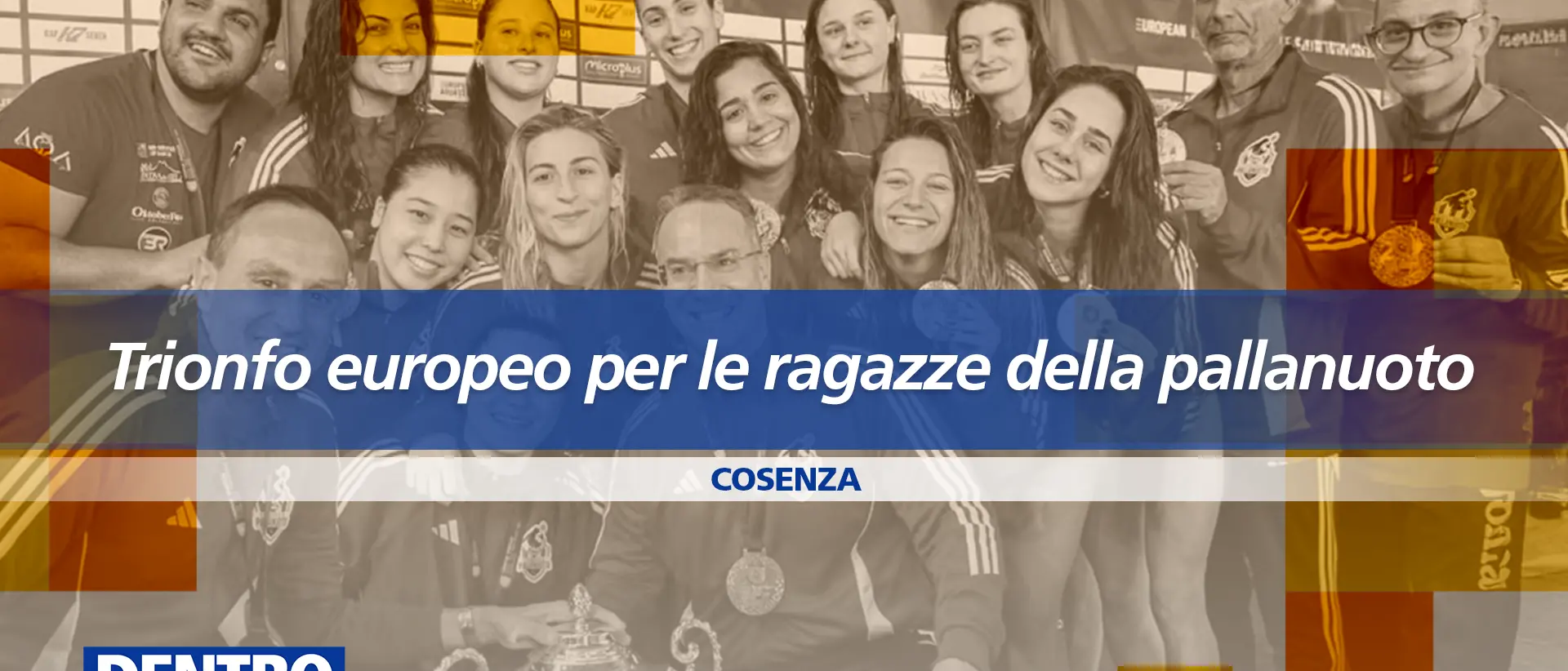 Il trionfo europeo della Smile e il paradosso del Cosenza calcio: a Dentro la Notizia focus sullo sport cosentino\n