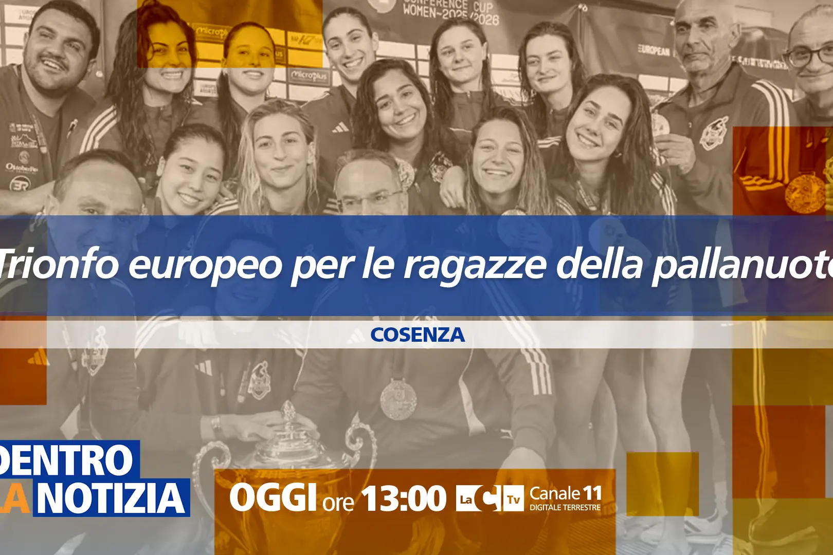 Il trionfo europeo della Smile e il paradosso del Cosenza calcio: a Dentro la Notizia focus sullo sport cosentino\n
