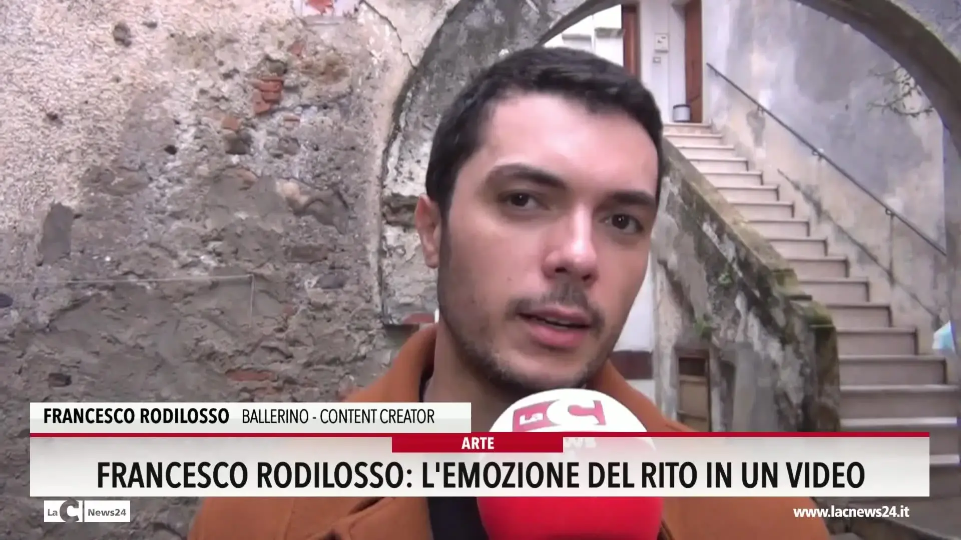 Francesco Rodilosso: l'emozione del rito in un video