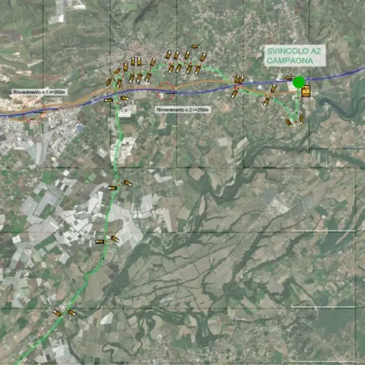 A2 chiusa domenica 12 aprile tra Eboli e Battipaglia per due ordigni\n