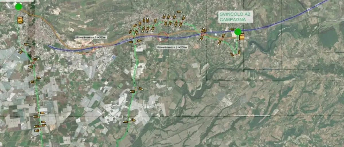 A2 chiusa domenica 12 aprile tra Eboli e Battipaglia per due ordigni\n