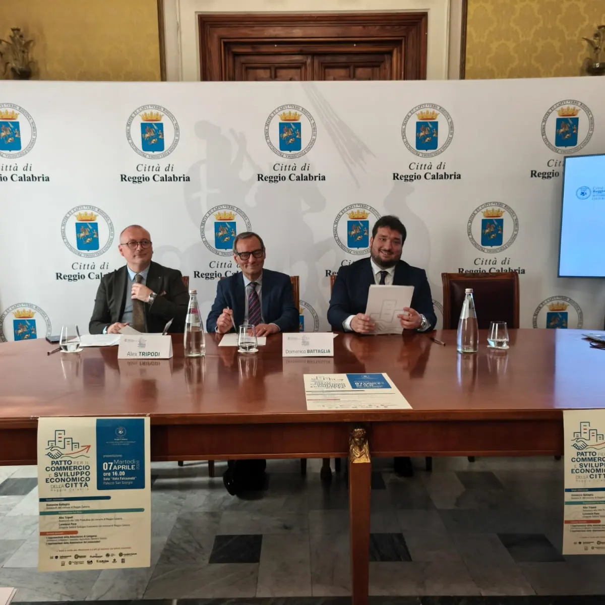 Patto per il commercio e lo sviluppo economico, a Palazzo San Giorgio presentata la strategia per il rilancio della città\n