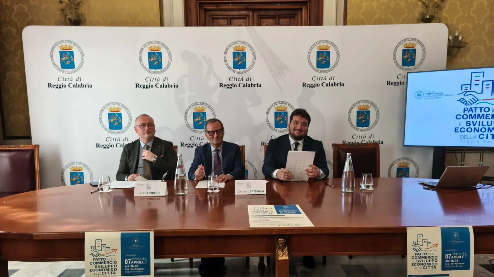 Patto per il commercio e lo sviluppo economico, a Palazzo San Giorgio presentata la strategia per il rilancio della città\n