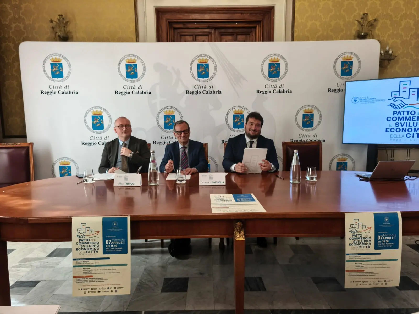 Patto per il commercio e lo sviluppo economico, a Palazzo San Giorgio presentata la strategia per il rilancio della città\n