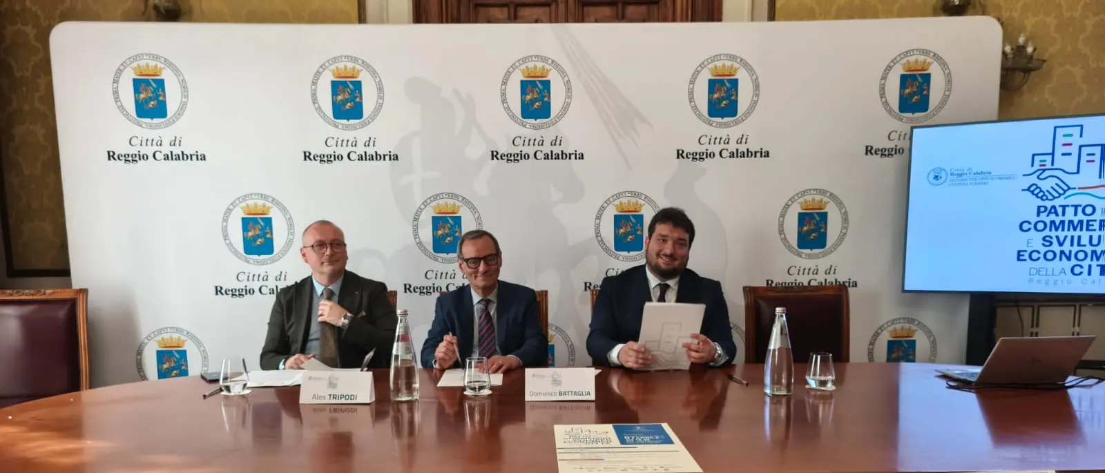 Patto per il commercio e lo sviluppo economico, a Palazzo San Giorgio presentata la strategia per il rilancio della città\n