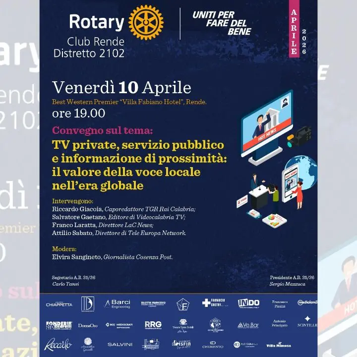 Informazione locale e sfide globali: a Rende il confronto tra tv private e servizio pubblico\n