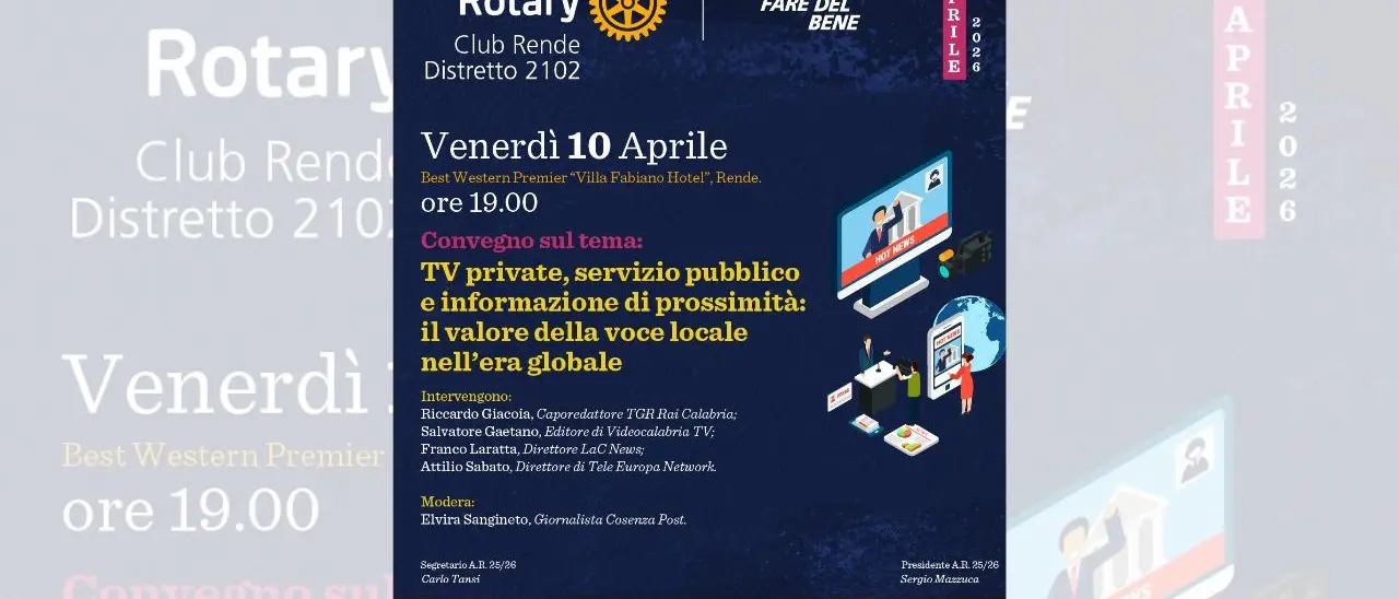 Informazione locale e sfide globali: a Rende il confronto tra tv private e servizio pubblico\n
