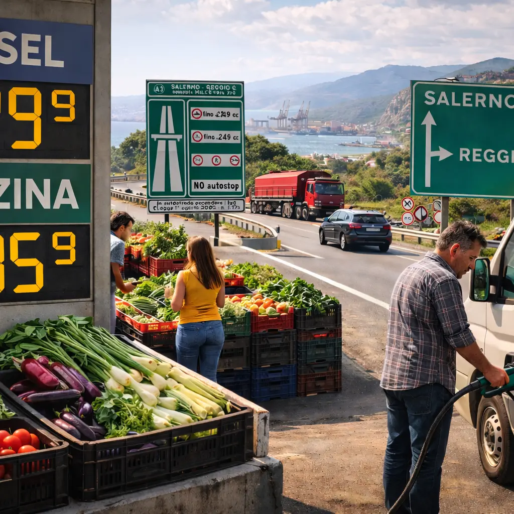 <p>Crisi energetica, <span style=\"color:hsl(0, 75%, 60%);\">la Calabria strozzata</span> dai carburanti a costo record mentre la tregua è appesa alle mosse di Trump</p>