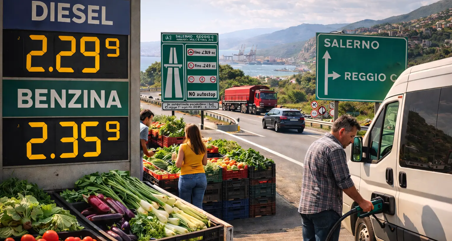 Crisi energetica,\u00A0la Calabria strozzata dai\u00A0carburanti a costo record mentre la tregua è appesa alle mosse di Trump