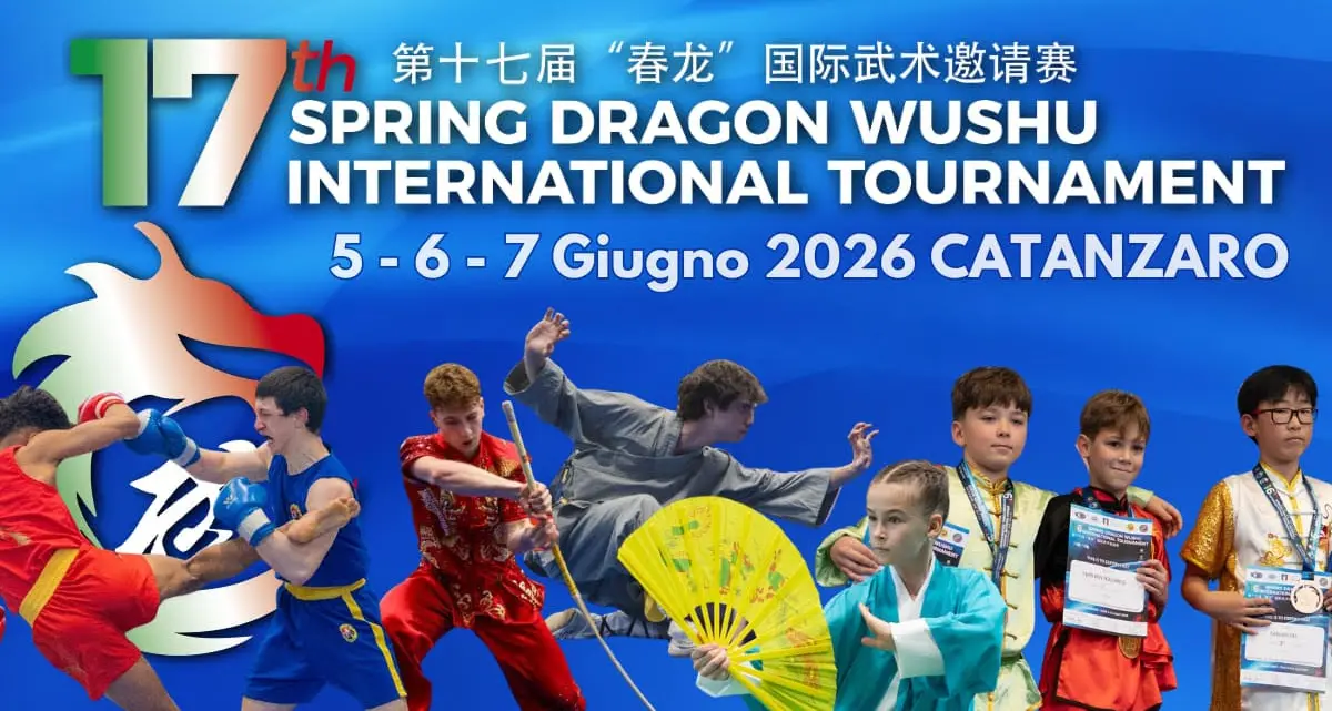 Spring Dragon 2026: Catanzaro si prepara a uno degli eventi di Wushu più grandi d’Europa