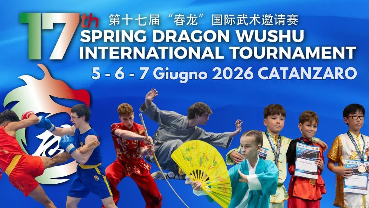Spring Dragon 2026: Catanzaro si prepara a uno degli eventi di Wushu più grandi d’Europa