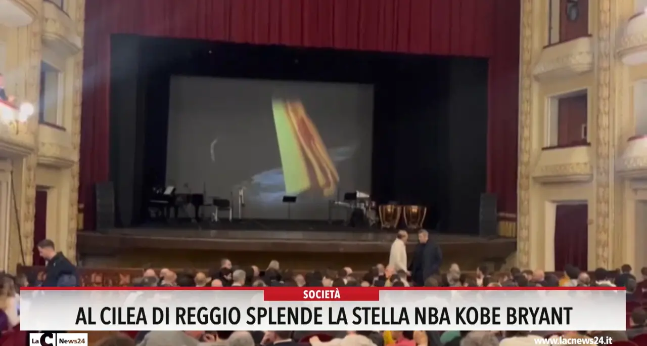 Al \"Cilea\" di Reggio splende la stella Nba Kobe Bryant