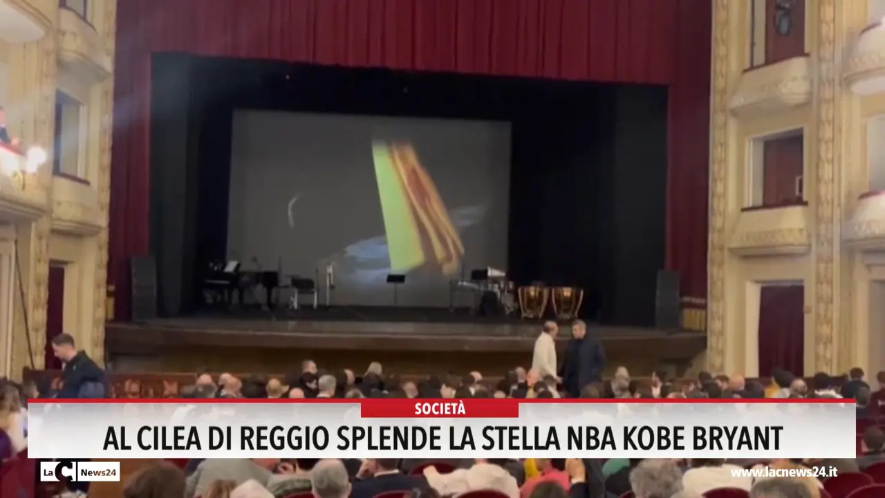 Al \"Cilea\" di Reggio splende la stella Nba Kobe Bryant