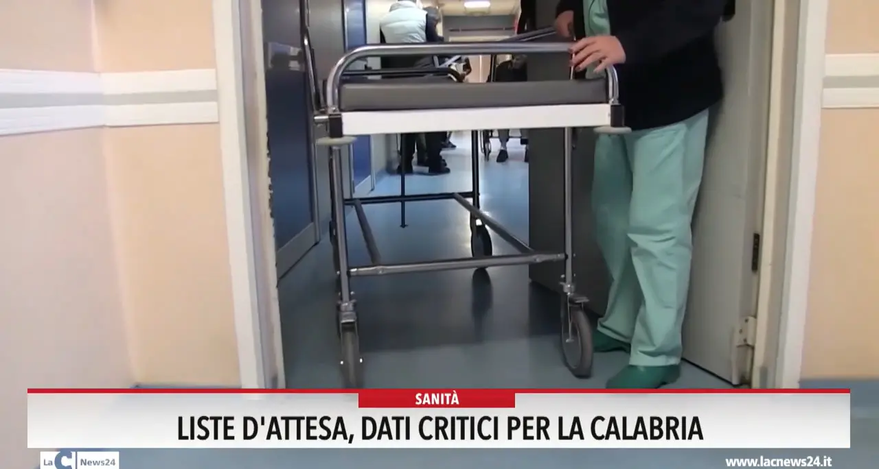 Liste d'attesa, dati critici per la Calabria