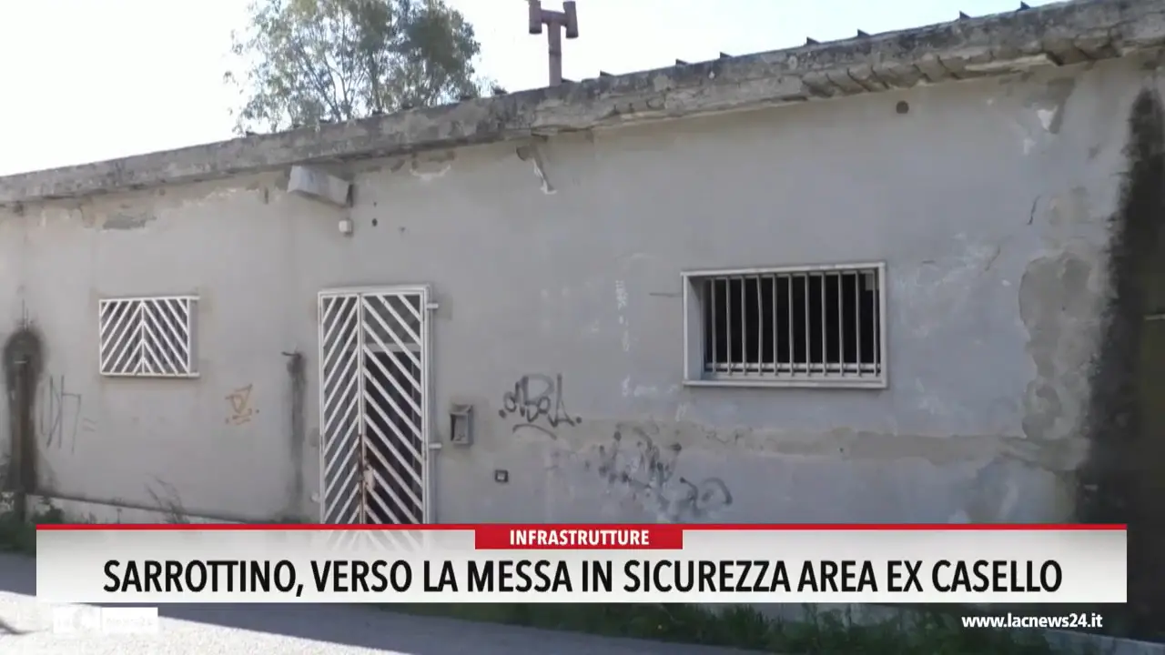 Sarrottino, verso la messa in sicurezza area ex casello