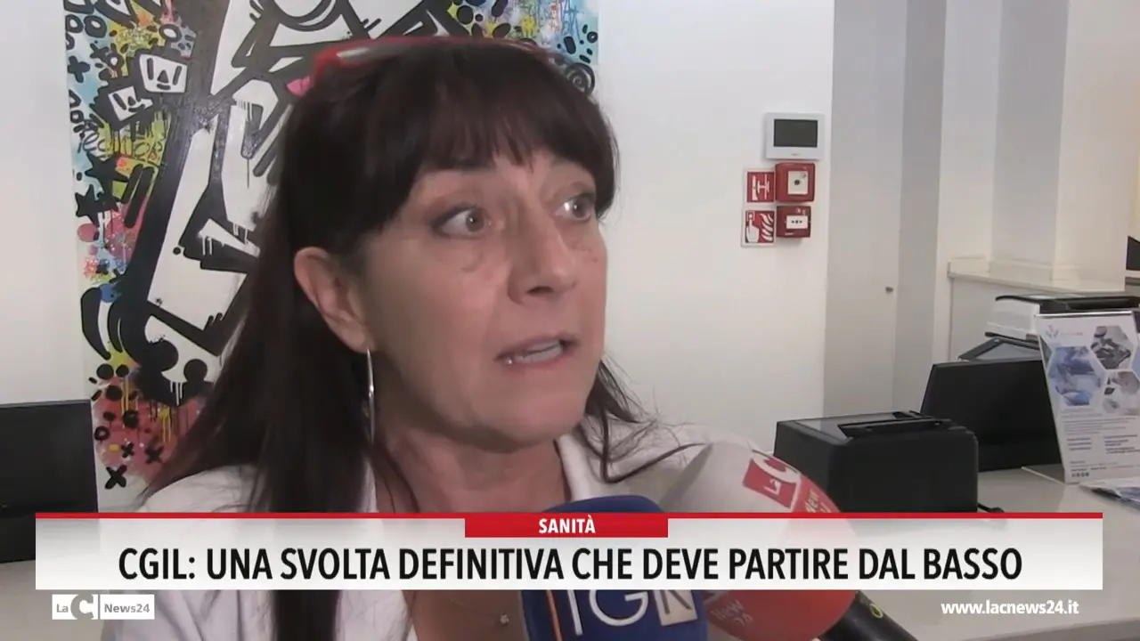 Cgil: una svolta definitiva che deve partire dal basso