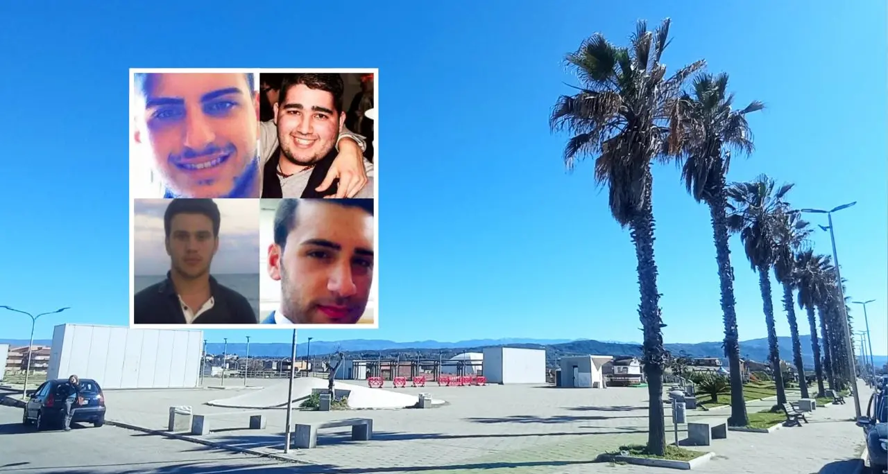 La Piazza dei 4 angeli, Gioia Tauro rende omaggio ai giovani morti in un incidente stradale: «Ricordo indelebile»\n