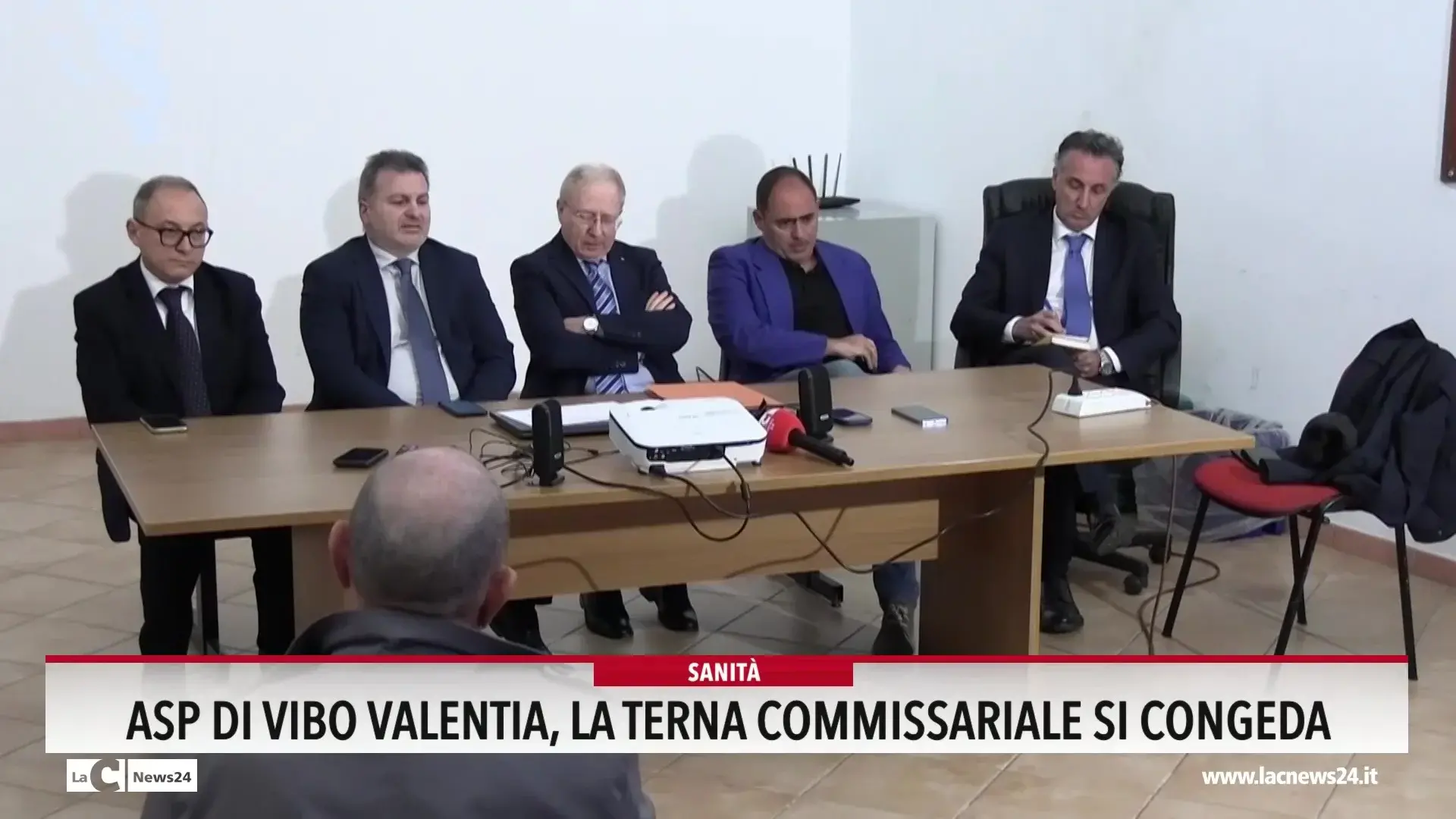 ASP di Vibo Valentia: la terna commissariale si congeda