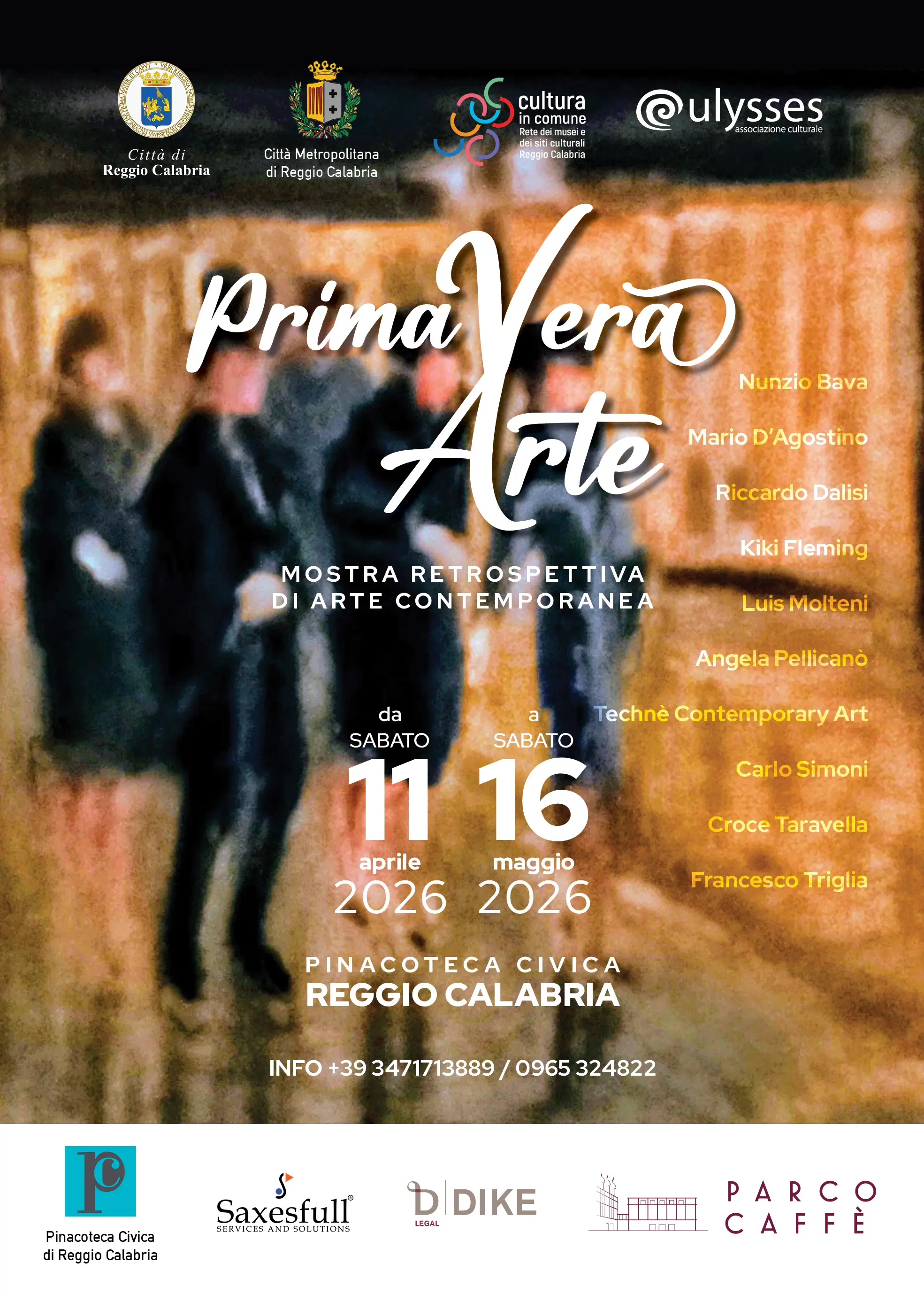 “PrimaVera Arte” inaugura alla Pinacoteca di Reggio Calabria: retrospettiva tra pittura, scultura e grafica\n