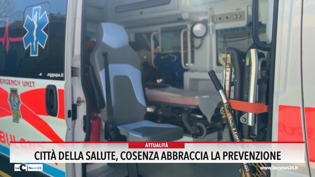 Citta della salute, Cosenza abbraccia la prevenzione