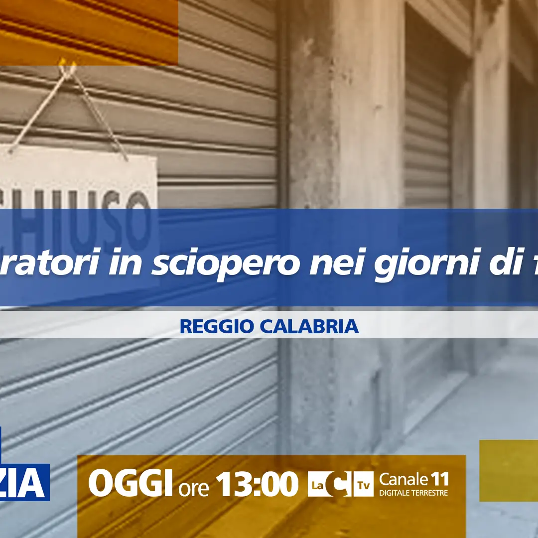 I lavoratori di supermercati e negozi in sciopero durante le feste: ne parliamo a Dentro la Notizia\n