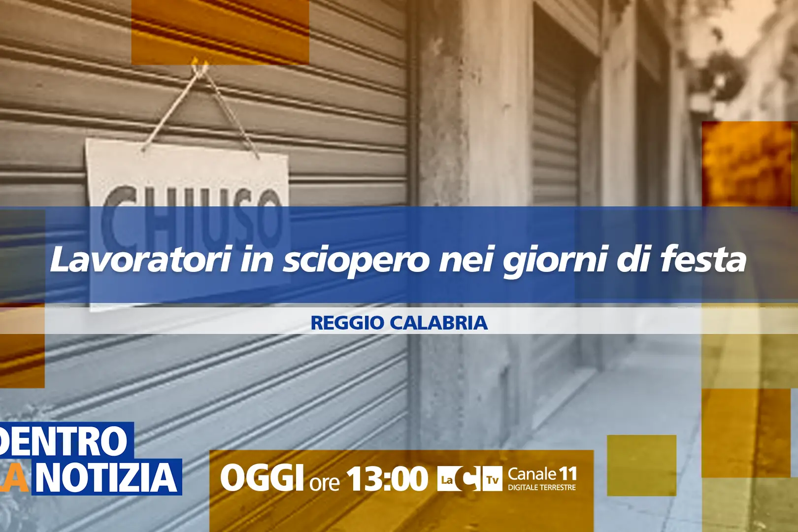 I lavoratori di supermercati e negozi in sciopero durante le feste: ne parliamo a Dentro la Notizia\n
