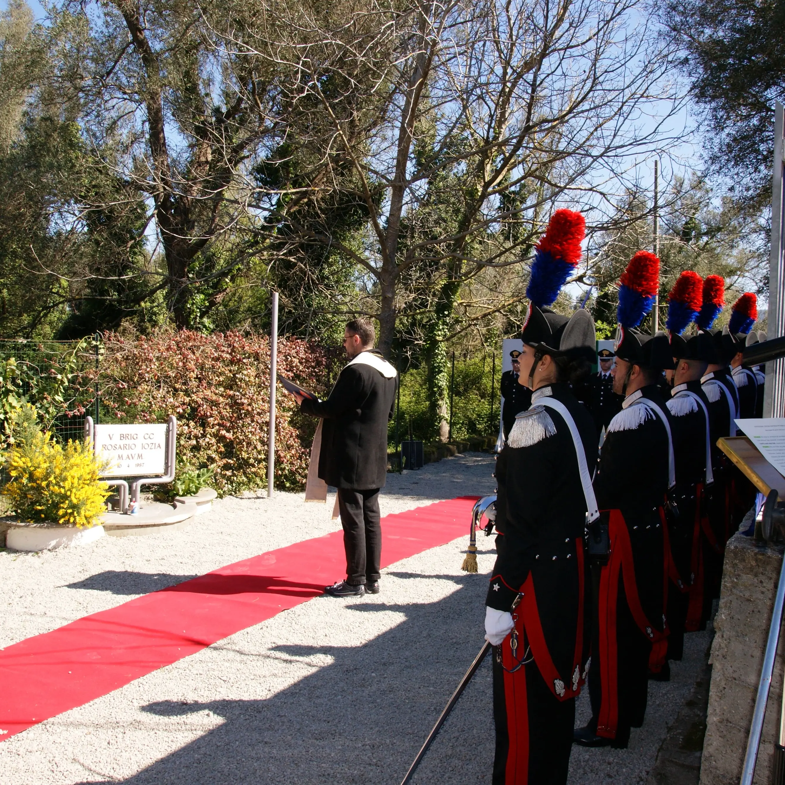 Cittanova ricorda il vice brigadiere Iozia nel 39° anniversario dell’uccisione in località Petrara\n