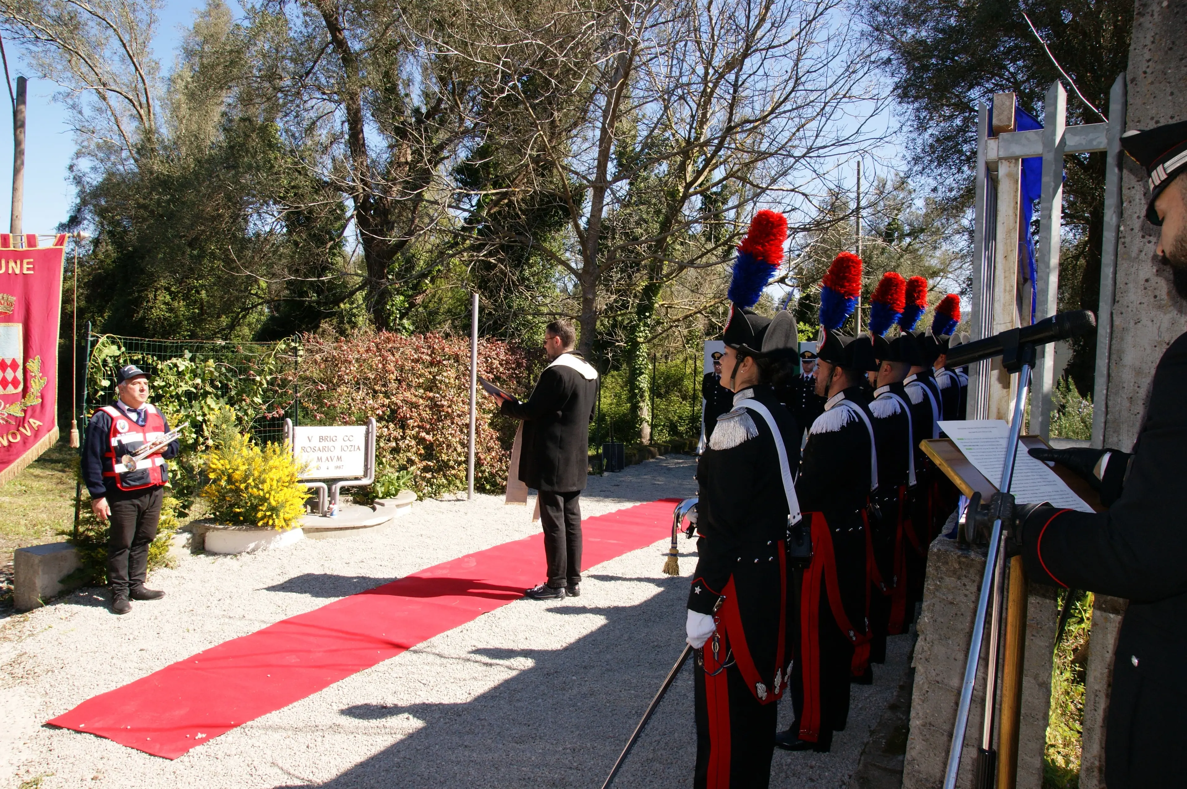Cittanova ricorda il vice brigadiere Iozia nel 39° anniversario dell’uccisione in località Petrara\n