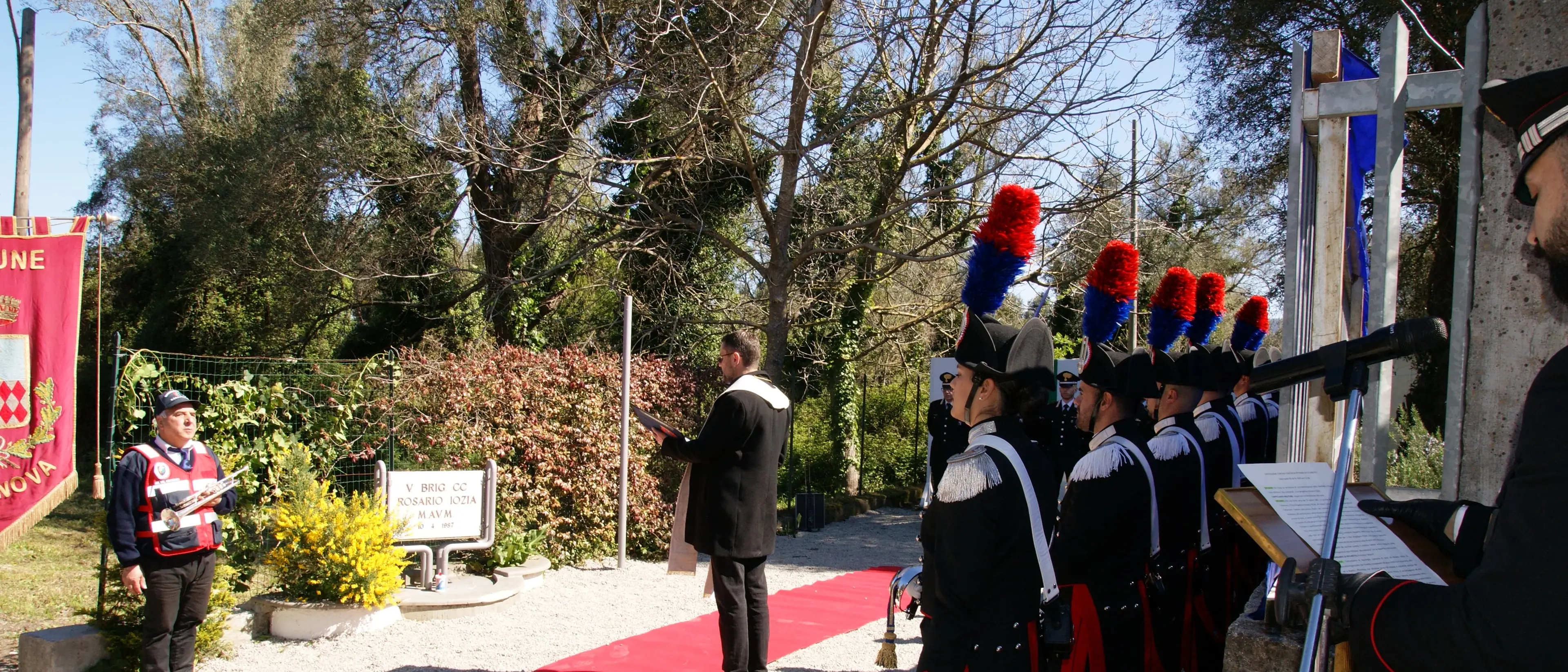 Cittanova ricorda il vice brigadiere Iozia nel 39° anniversario dell’uccisione in località Petrara\n