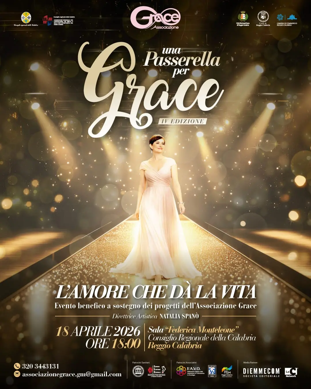 “Una Passerella per Grace”, al via la quarta edizione tra solidarietà e testimonianze di rinascita al Consiglio regionale\n