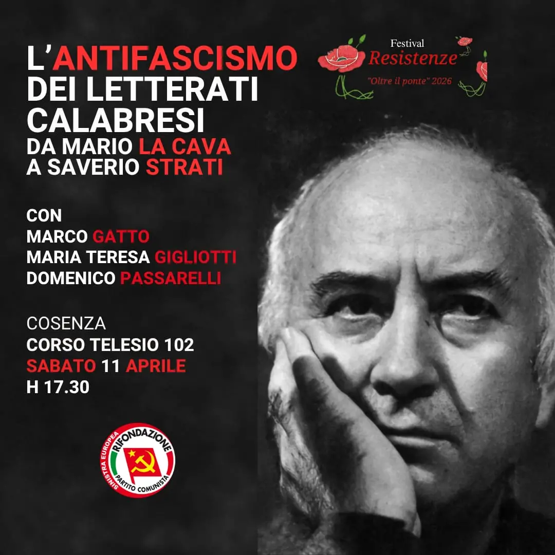 L’antifascismo degli scrittori calabresi: da La Cava a Strati, la letteratura come resistenza\n