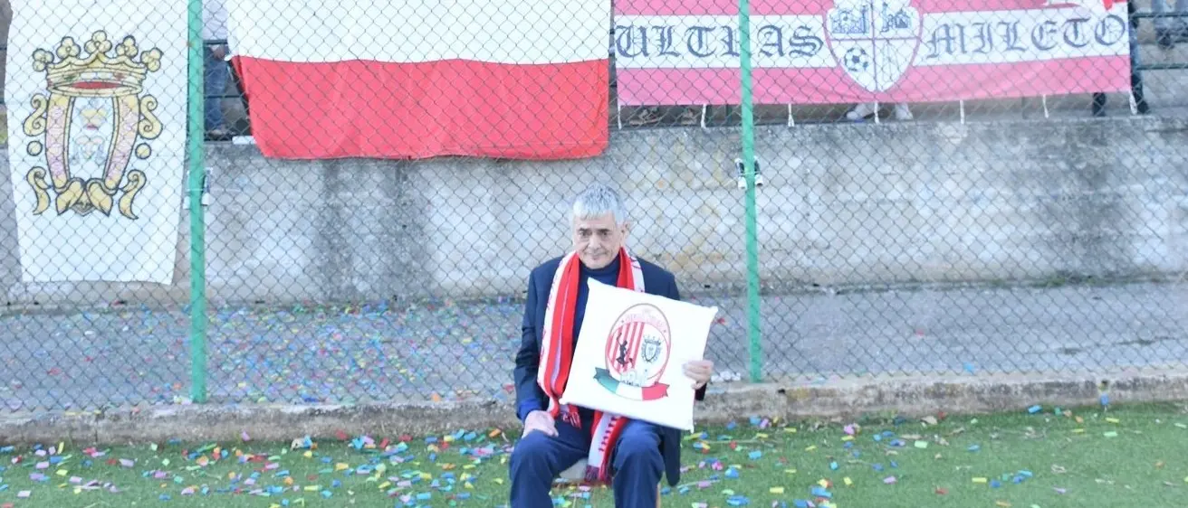 Calcio, è morto Saverio Muzzopappa:\u00A0domani i funerali del “padre” della Stella Mileto\n