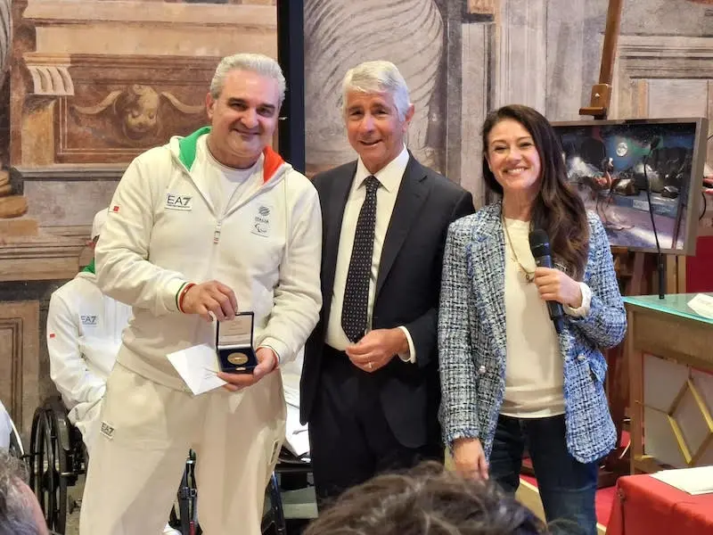 Giusy Versace ha celebrato in Senato i protagonisti\n\ndei Giochi invernali di Milano Cortina 2026\n