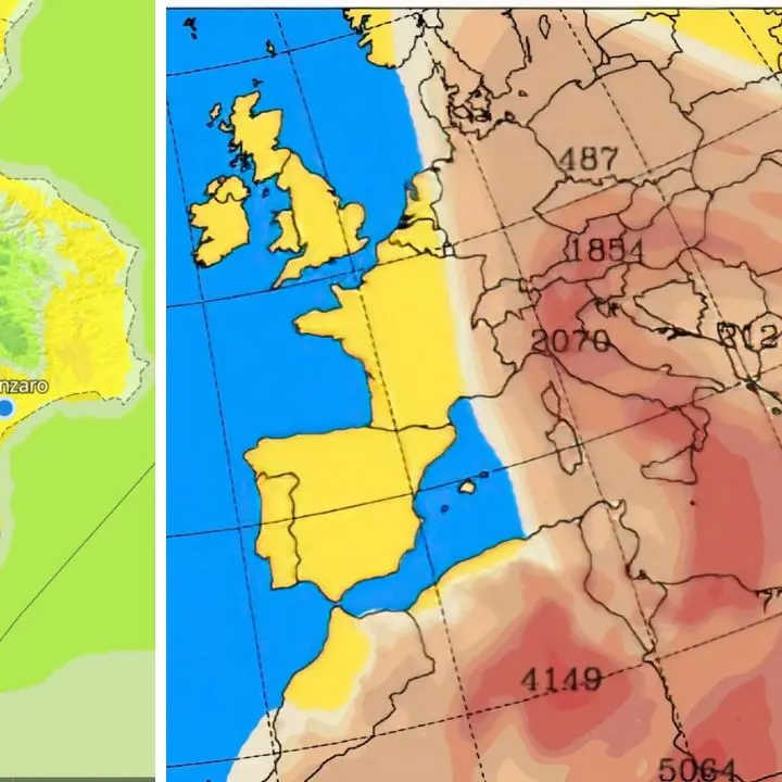 In Calabria caldo anomalo e nei cieli sabbia dal Sahara, weekend con temperature fino a 28 gradi: ecco dove