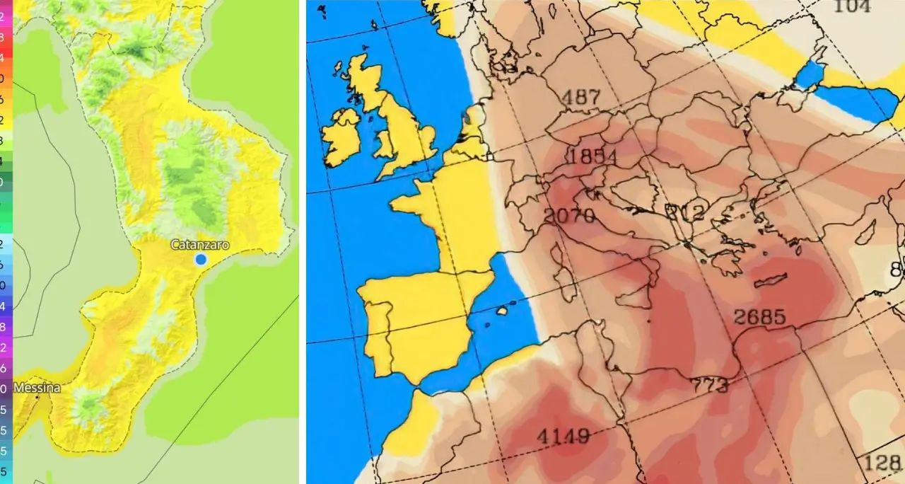 <p>In Calabria caldo anomalo e nei cieli <span style=\"color:hsl(0, 75%, 60%);\">sabbia dal Sahara</span>, weekend con temperature fino a 28 gradi: ecco dove</p>