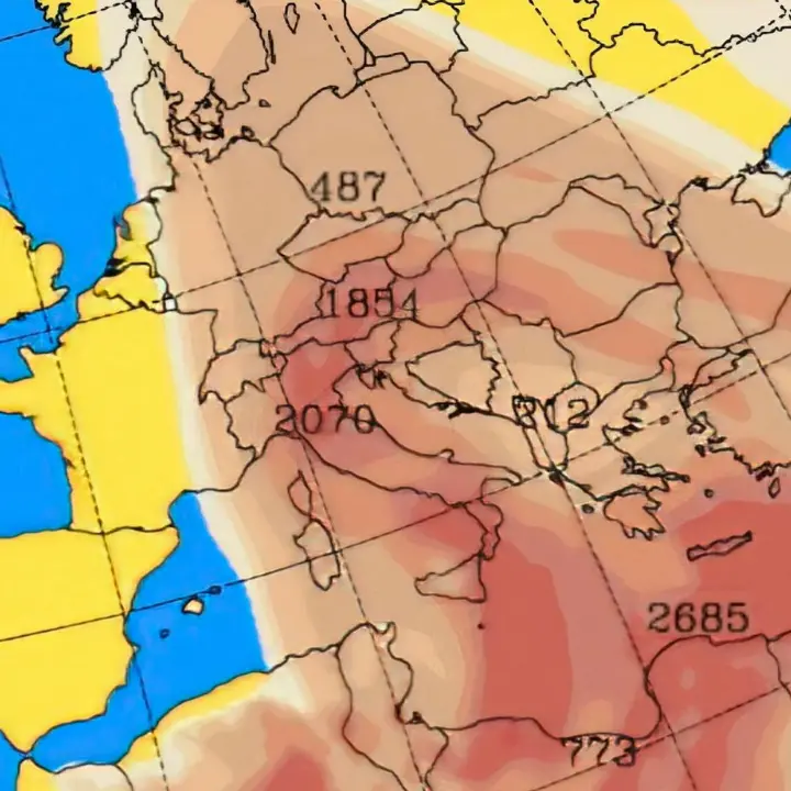 Con il caldo arriva anche la sabbia dal Sahara: vicino ai 30 gradi nel fine settimana, poi la pioggia “sporca”\n
