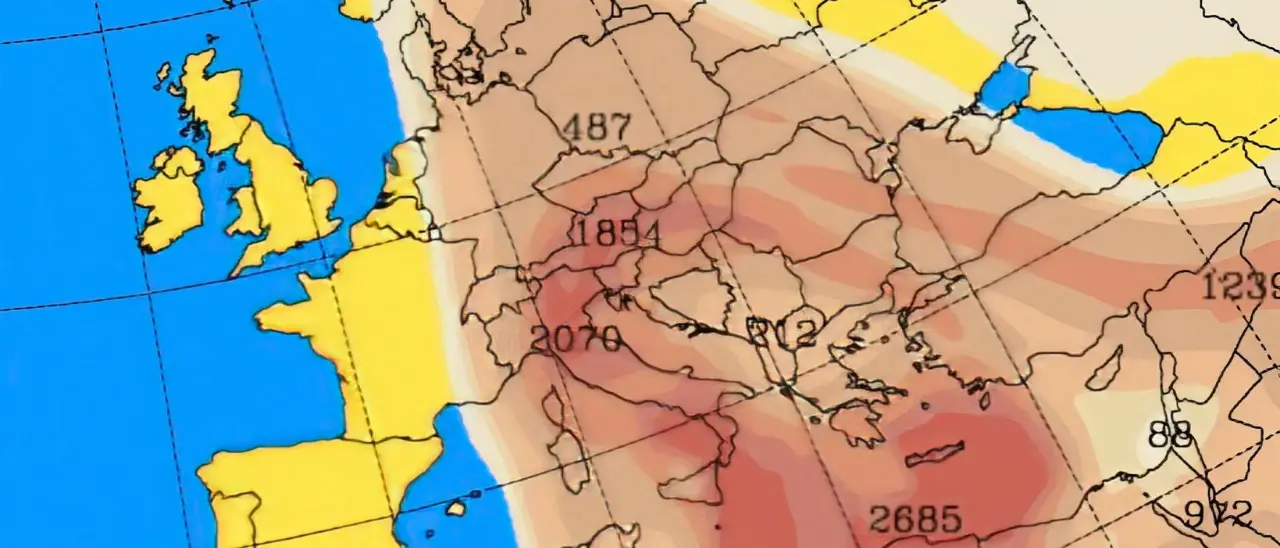 Con il caldo arriva anche la sabbia dal Sahara: vicino ai 30 gradi nel fine settimana, poi la pioggia “sporca”\n