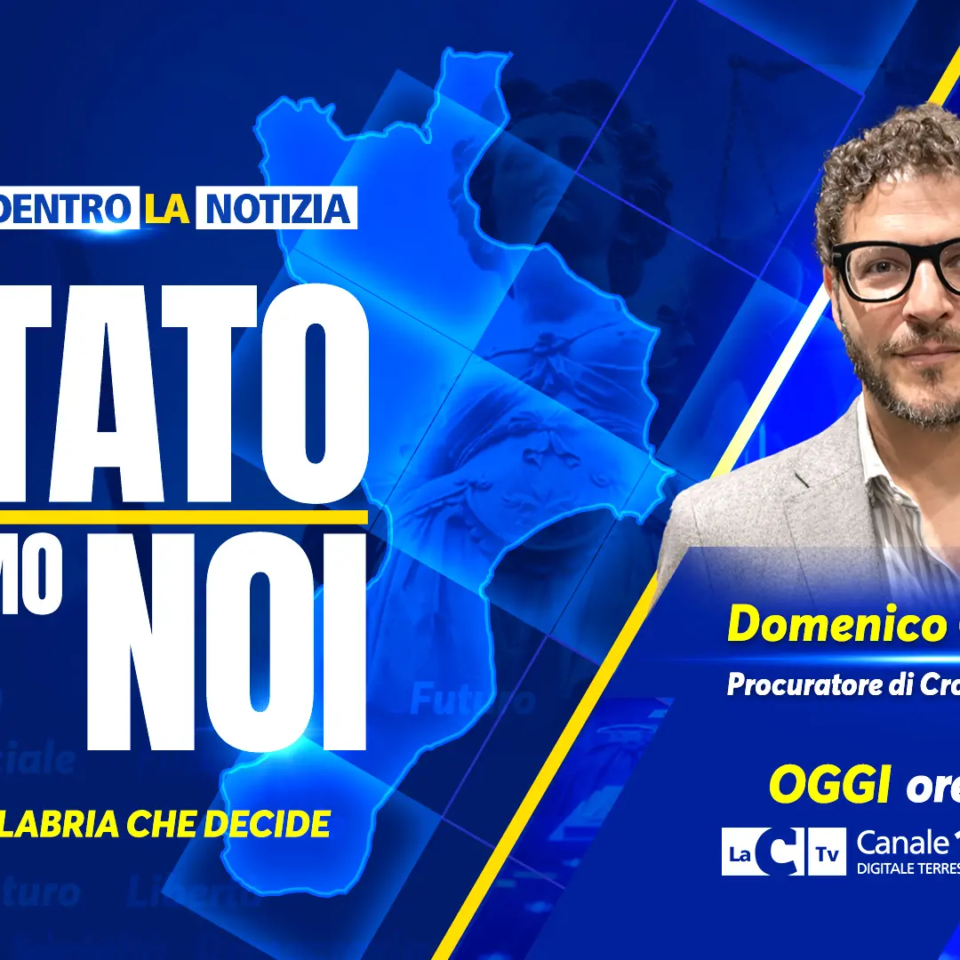 Lo Stato siamo noi: a Dentro la Notizia il procuratore Domenico Guarascio racconta la ’ndrangheta che muta forma\u00A0\n