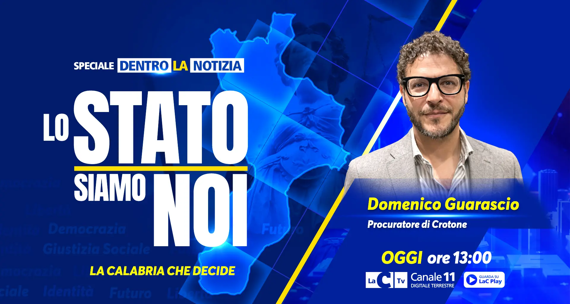 <p>Lo Stato siamo noi: a Dentro la Notizia il procuratore <span style=\"color:hsl(0, 75%, 60%);\">Domenico Guarascio</span> racconta la ’ndrangheta che muta forma </p>