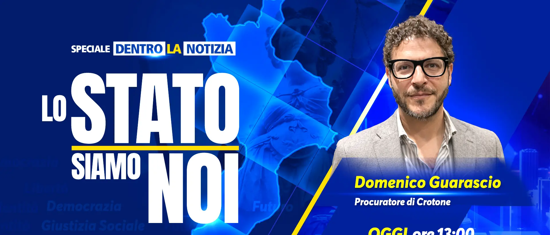 Lo Stato siamo noi: a Dentro la Notizia il procuratore Domenico Guarascio racconta la ’ndrangheta che muta forma\u00A0\n