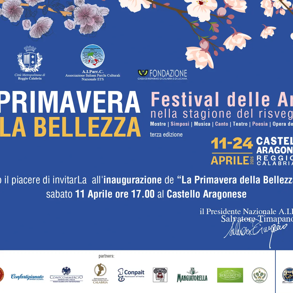 Tutto pronto per la\u00A0terza edizione del festival “Primavera della Bellezza”\n