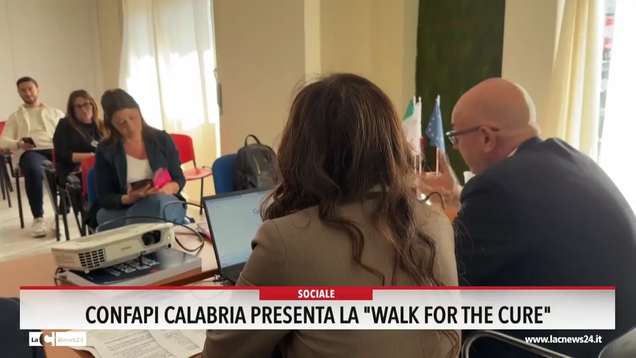 Confapi Calabria presenta la \"Walk for the cure\"