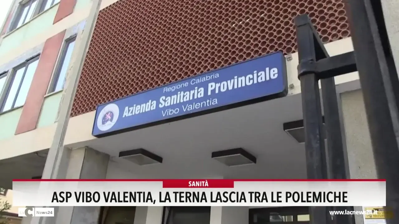 Asp Vibo Valentia: la terna lascia tra le polemiche